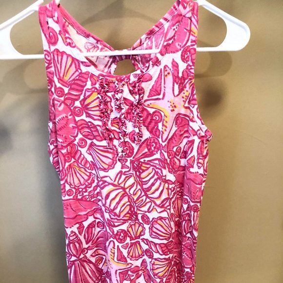 Lilly Pulitzer Pink Resort Girls Sundress!! - Picture 1 of 4